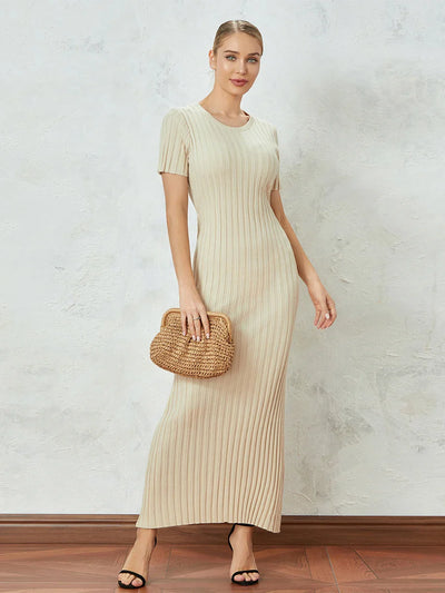 Women Pleated Maxi Dress | Maya