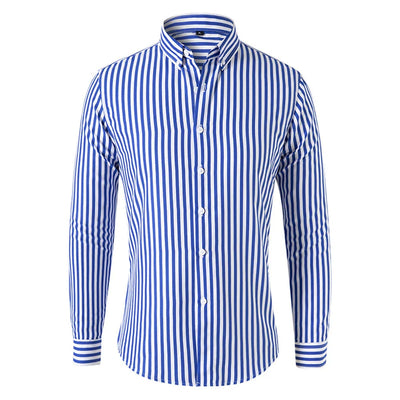 Striped Long Sleeve Shirt for Men | Ethan